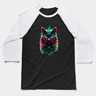 Mystic Cat Baseball T-Shirt